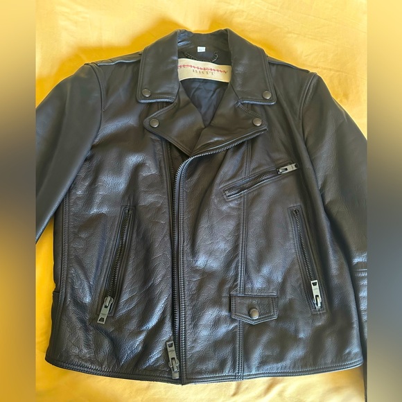 Burberry men biker jacket - Picture 4 of 9
